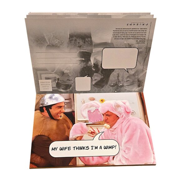 Friends TV Show Postcard Set w/ Puffy Stickers – 20 Scenes & Quotes Collectible - Picture 3 of 6